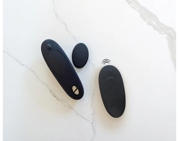 We-Vibe Moxie+ - rádiós, okos csikló vibrátor (fekete)