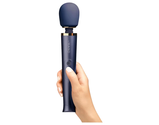 Le Wand Petite - exkluzív, akkus masszírozó vibrátor (kék)