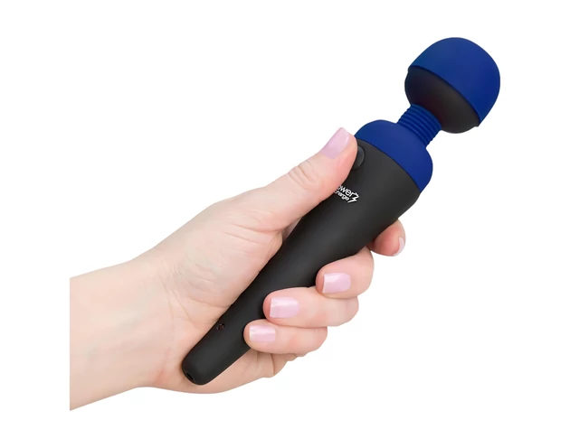 PalmPower recharge - akkus masszírozó vibrátor (kék)