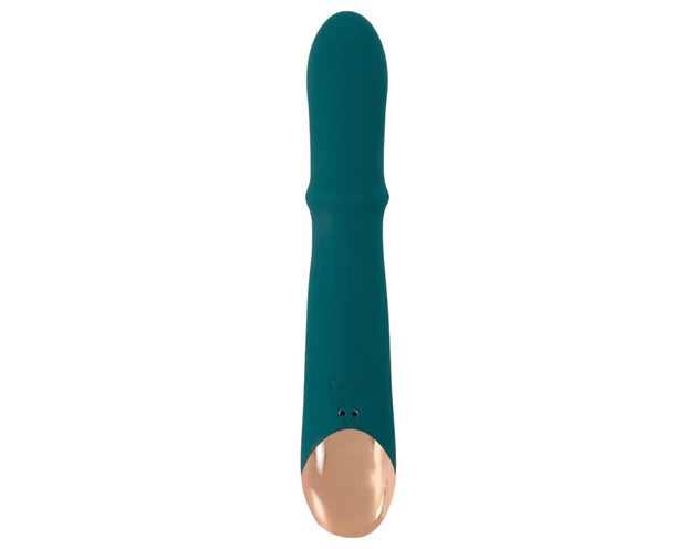 You2Toys Thumping Rabbit - gyűrűs vibrátor (türkiz)