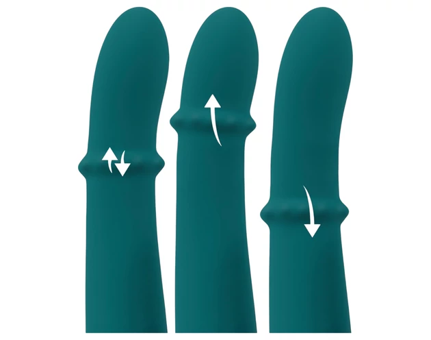 You2Toys Thumping Rabbit - gyűrűs vibrátor (türkiz)