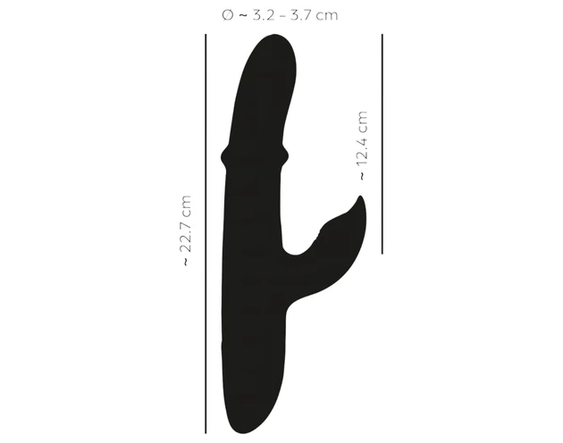 You2Toys Thumping Rabbit - gyűrűs vibrátor (türkiz)