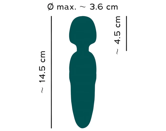 You2Toys Petite - akkus masszírozó vibrátor (zöld)