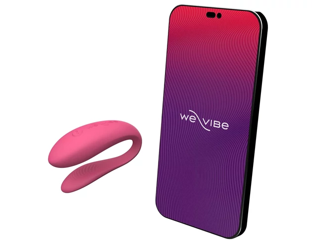 We-Vibe Sync Lite - okos, rádiós párvibrátor (pink)