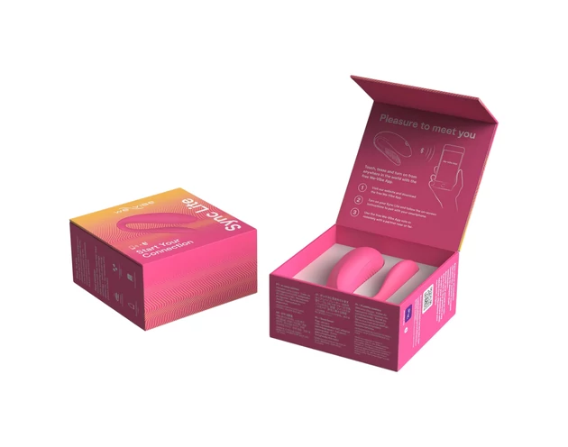We-Vibe Sync Lite - okos, rádiós párvibrátor (pink)