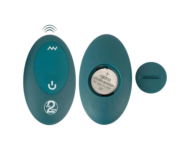 Couples Choice - 3in1 variálható vibrátor (türkiz)