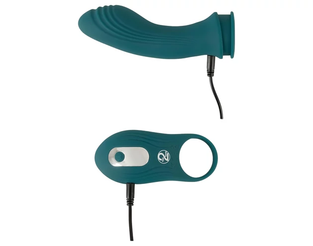 Couples Choice - 3in1 variálható vibrátor (türkiz)