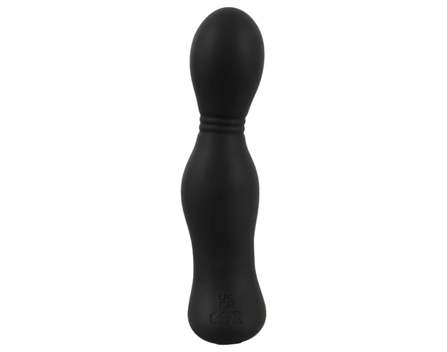 Rebel - távirányítós 2in1 prosztata vibrátor (fekete)