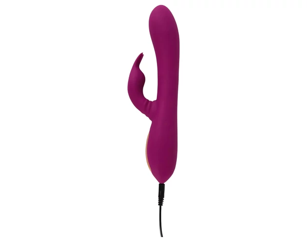 Javida - 3in1 gyöngyös-forgó vibrátor (lila)