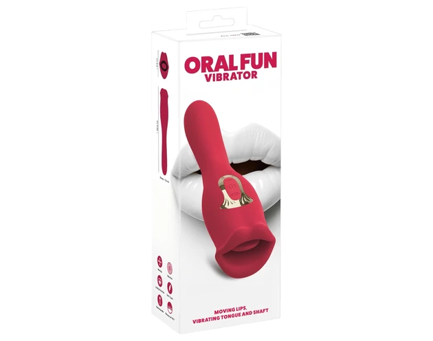 You2Toys - 2in1 nyelves vibrátor (pink)