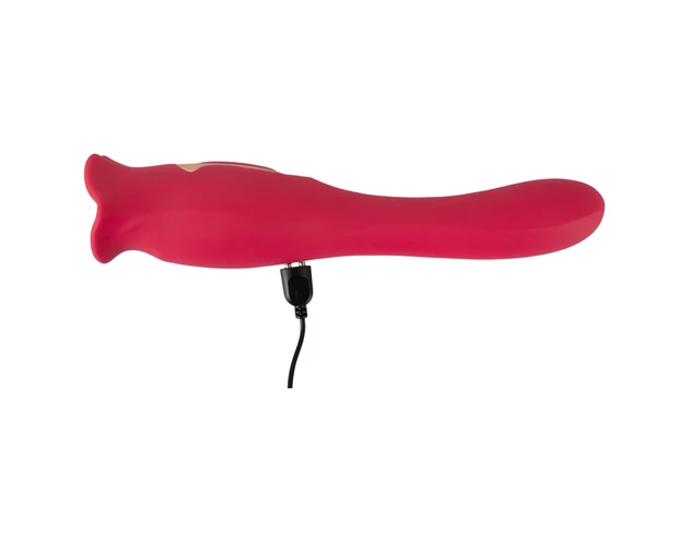 You2Toys - 2in1 nyelves vibrátor (pink)