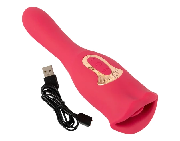 You2Toys - 2in1 nyelves vibrátor (pink)