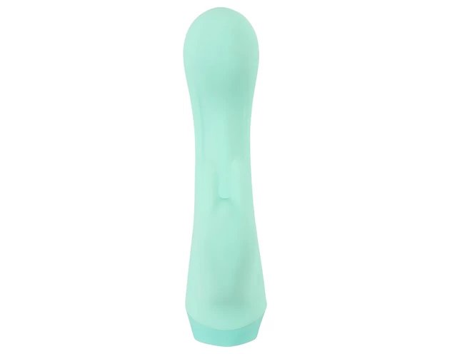 Cuties Mini 4 - akkus, vízálló, nyuszis vibrátor (zöld)