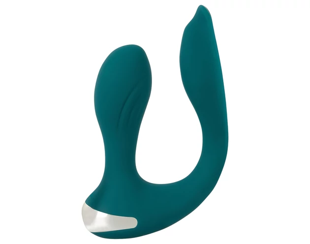 Couples Choice Hands-free - felhelyezhető vibrátor (türkiz)