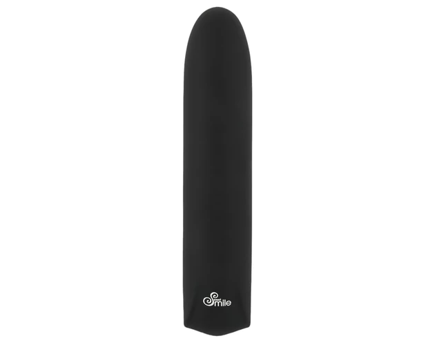 Smile - akkus, vízálló mini vibrátor (fekete)
