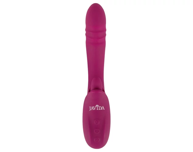 Javida Licking & Thrusting - nyelves lökő vibrátor (lila)