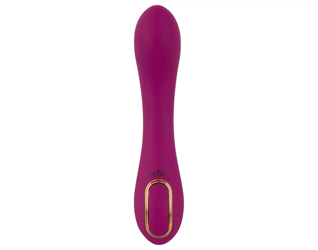 Javida - 2 ponton pumpálható vibrátor (lila)