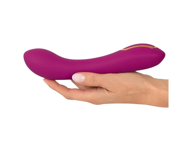 Javida - 2 ponton pumpálható vibrátor (lila)