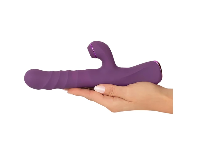 Javida - 3in1 nyuszis vibrátor (lila)