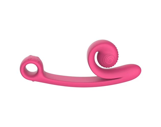 Snail Vibe Curve - 2in1 csikló vibrátor (pink)