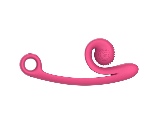 Snail Vibe Curve - 2in1 csikló vibrátor (pink)
