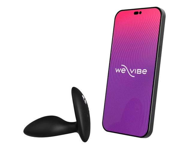 We-Vibe Ditto+ - okos, akkus anál vibrátor (fekete)
