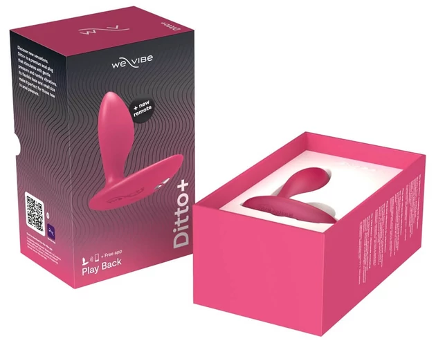 We-Vibe Ditto+ - okos, akkus anál vibrátor (pink)