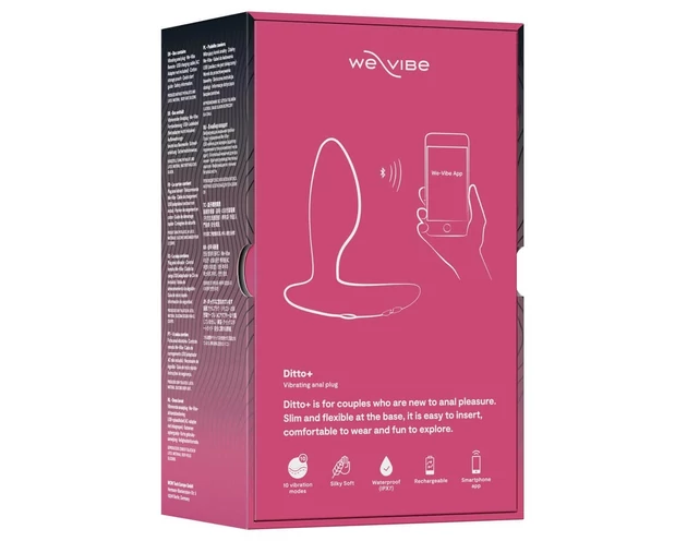 We-Vibe Ditto+ - okos, akkus anál vibrátor (pink)
