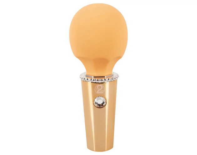 You2Toys Mini Wand - akkus masszírozó vibrátor (sárga)