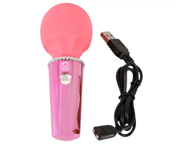 You2Toys Mini Wand - akkus masszírozó vibrátor (pink)