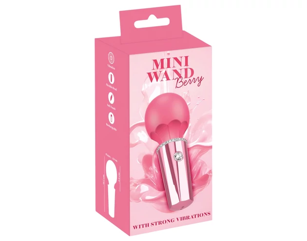 You2Toys Mini Wand - akkus masszírozó vibrátor (pink)