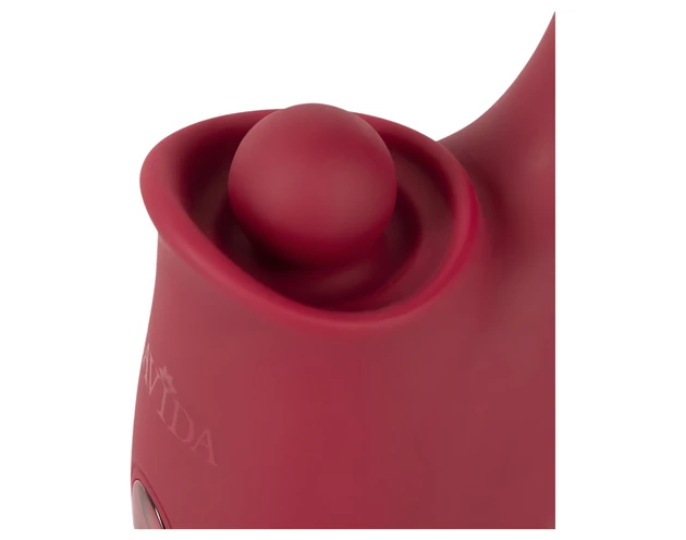 Javida - 3in1 nyelves vibrátor (piros)