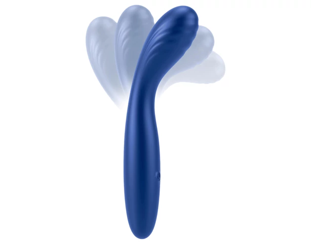 Smile - flexibilis G-pont vibrátor (kék)