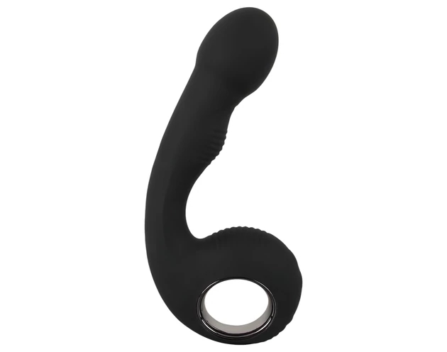 Black Velvets - G és P pont vibrátor (fekete)