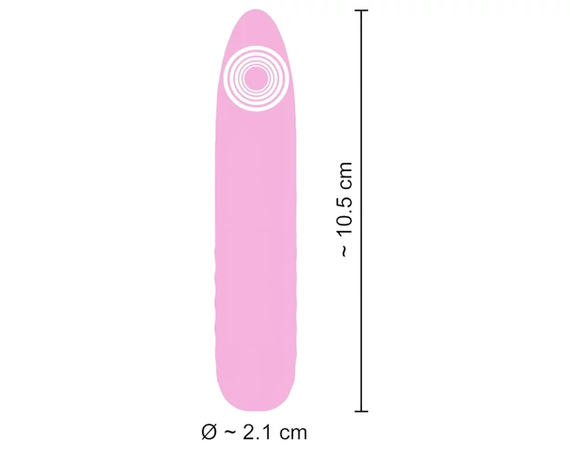 Cuties - mini vibrátor (pink)