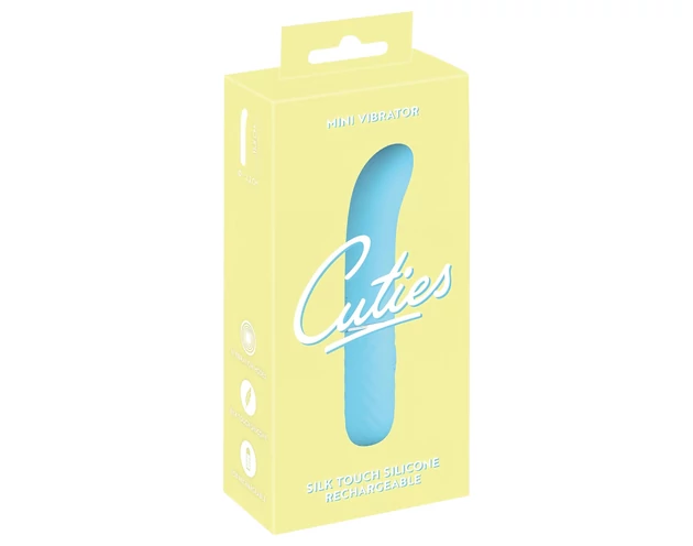 Cuties - mini G-pont vibrátor (türkiz)