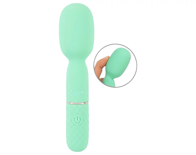 Cuties - mini masszírozó vibrátor (menta)
