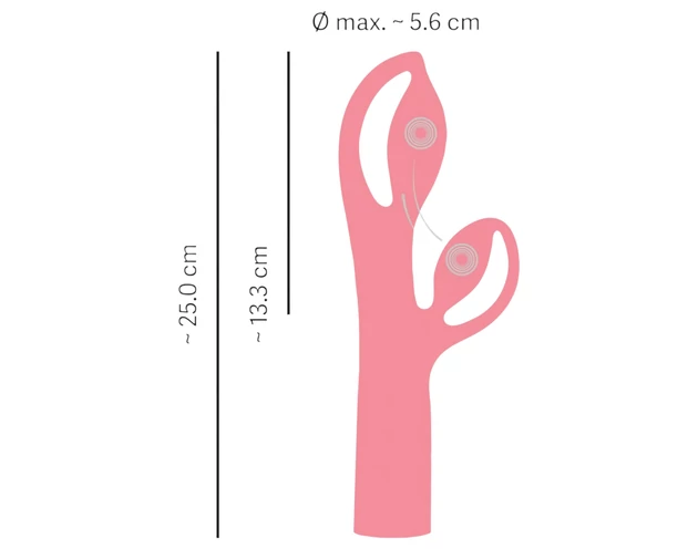 You2Toys Fabulous - akkus csiklókaros vibrátor (pink)