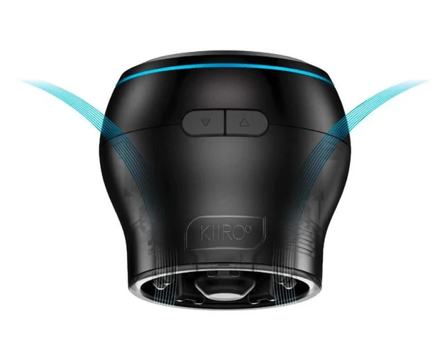 Kiiroo PowerBlow + Victoria June száj maszturbátor (fekete)
