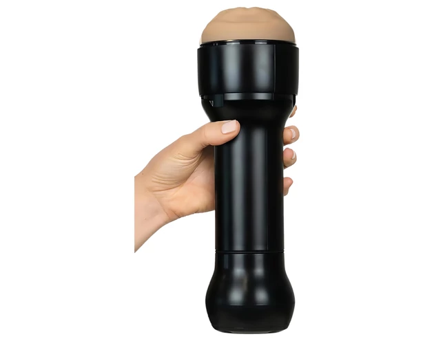 Kiiroo PowerBlow + Victoria June száj maszturbátor (fekete)