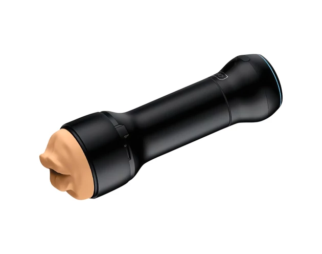 Kiiroo PowerBlow + Victoria June száj maszturbátor (fekete)