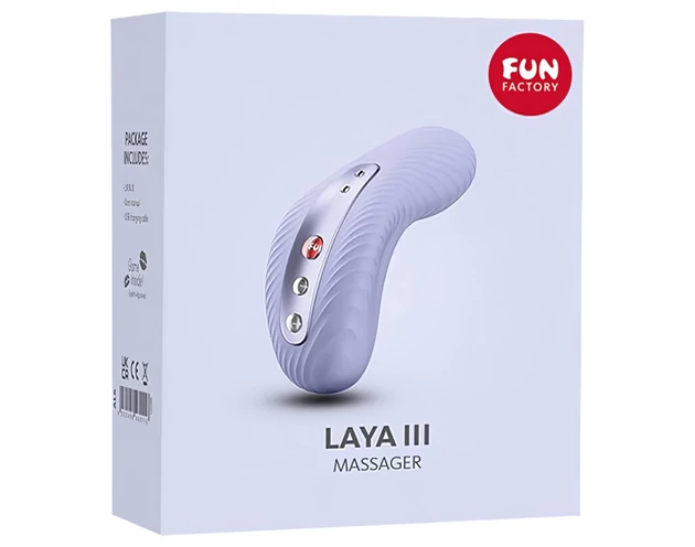 Fun Factory Laya III - vízálló csikló vibrátor (lila)