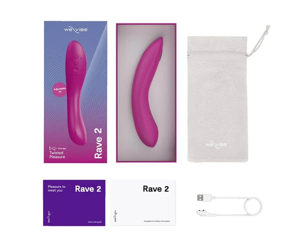 We-Vibe Rave 2 - okos, akkus G-pont vibrátor (pink)