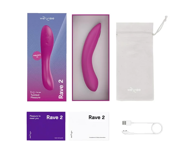 We-Vibe Rave 2 - okos, akkus G-pont vibrátor (pink)