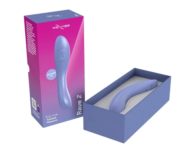 We-Vibe Rave 2 - okos, akkus G-pont vibrátor (kék)