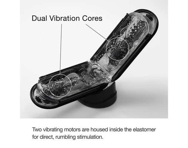 TENGA Flip Zero - erős maszturbátor (fekete)