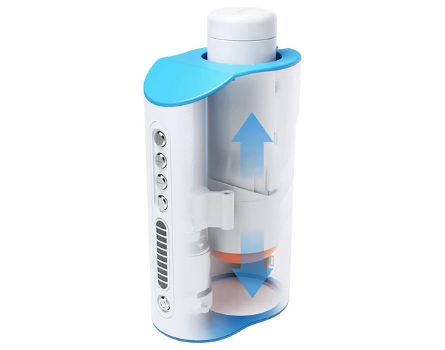 Autoblow A.I. Ultra - hálózati szuper száj maszturbátor (fehér)