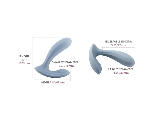 Svakom Erica - okos viselhető vibrátor - (kék)