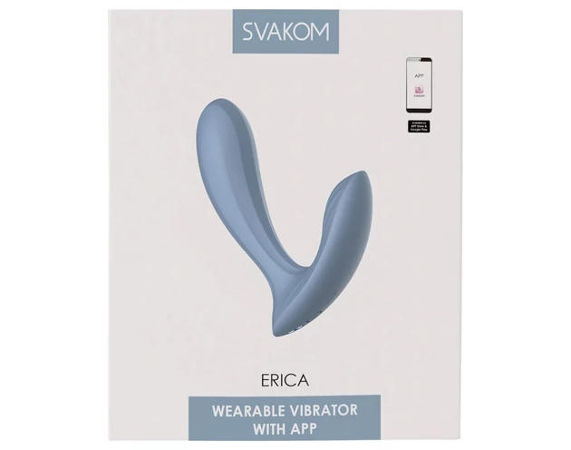 Svakom Erica - okos viselhető vibrátor - (kék)