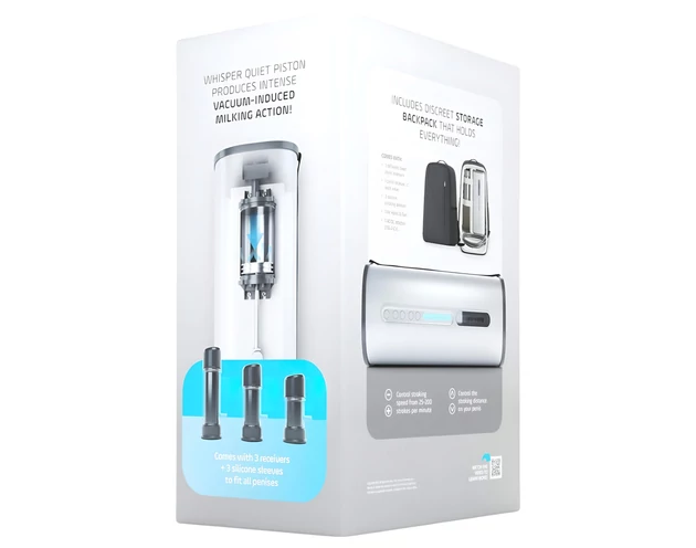 VacuGlide - automata, hálózati férfi luxus maszturbátor